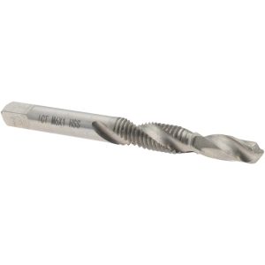 VALUE COLLECTION Combination Drill Tap: D5, High Speed Steel X789 M6X1