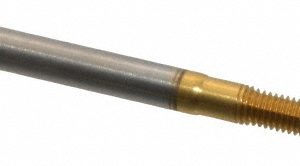 BALAX Thread Forming Tap: M3x0.5 Metric, 6H Class of Fit, Bottoming Chamfer, High-Speed Steel, Titanium Nitride Finish 17566-01T