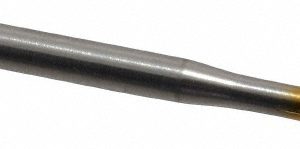 BALAX Thread Forming Tap: M4x0.7 Metric, 6H Class of Fit, Bottoming Chamfer, High-Speed Steel, Titanium Nitride Finish 17947-01T