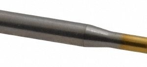 BALAX Thread Forming Tap: M5x0.8 Metric, 4H Class of Fit, Bottoming Chamfer, High-Speed Steel, Titanium Nitride Finish 18144-01T