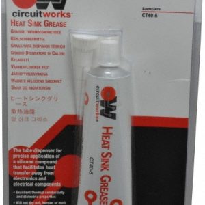 CHEMTRONICS High Temperature Grease: 142 g Tube, Silicone CT40-5
