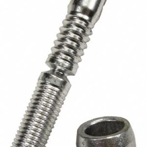 HUCK Lockbolt Blind Rivet: Button Head, Steel Body C6LB-R8-7GA-PKT