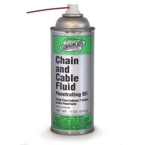 LUBRIPLATE 12 oz Aerosol General Purpose Chain & Cable Lubricant L0135-063