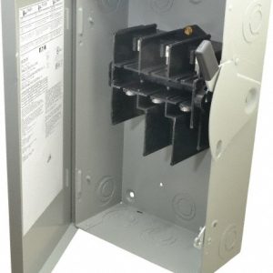 EATON CUTLER-HAMMER Safety Switch: NEMA 1, 60 Amp, 240VAC DG322UGB