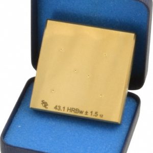 SUN TEC CORP Rockwell B Scale, Hardness Calibration Test Block HTB01040L