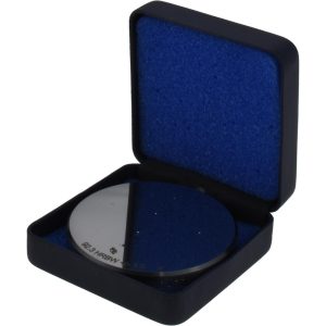 SUN TEC CORP Rockwell B Scale, Steel, Hardness Calibration Test Block HTR30790C