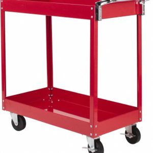 SUNEX TOOLS Service Utility Cart: Steel, Red 8003SC