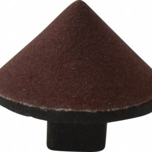 SUPERIOR ABRASIVES 7/8" Diam 180 Grit 90&deg; Included Angle Cone Center Lap A007978