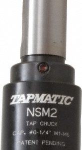 TAPMATIC Tapping Heads; Shank Type: Straight ; Shank Diameter (Inch): 5/8 ; Maximum Mild Steel Tap Capacity (mm): M7 ; Maximum Mild Steel Tap Capacity (Inch): 1/4 ; Quick Change: No ; Overall Length (mm): 53.00 4144433/6091206