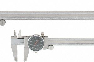 VALUE COLLECTION 0 to 6 and 12" Outside Diameter Dial Caliper Set 10B-0612