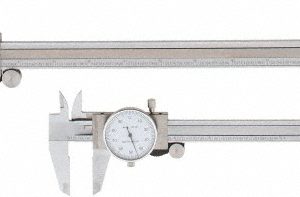 VALUE COLLECTION 0 to 6 and 12" Outside Diameter Dial Caliper Set 10W-0612