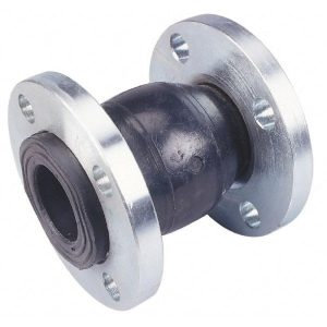 UNISOURCE MFG. 6" Pipe, Neoprene Single Arch Pipe Expansion Joint 301-600