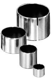 BUNTING BEARING Sleeve Bearing: 1/4" ID, 5/16" OD, 3/8" OAL, Steel 04BU06