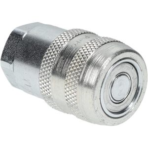PARKER Hydraulic Hose Valve Fitting: 1/4", 10,000 psi 71-3C4-4F