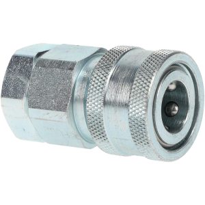 PARKER Hydraulic Hose Valve Fitting: 1/4", 6,500 psi VHC4-4F