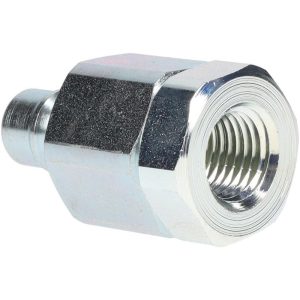 PARKER Hydraulic Hose Valve Fitting: 1/4", 6,500 psi VHN4-4F