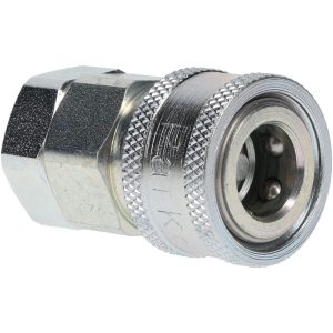 PARKER Hydraulic Hose Valve Fitting: 3/8", 4,500 psi VHC6-6F