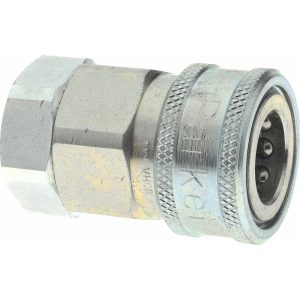 PARKER Hydraulic Hose Valve Fitting: 1/2", 1/2", 4,000 psi VHC8-8F