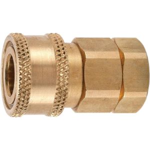 PARKER Hydraulic Hose Valve Fitting: 3/8", 2,250 psi BVHC6-6F