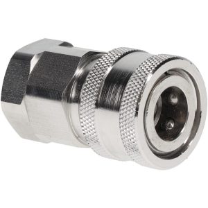 PARKER Hydraulic Hose Valve Fitting: 1/4", 5,000 psi SVHC4-4F