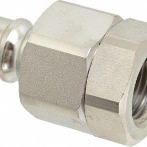 PARKER Hydraulic Hose Valve Fitting: 1/2", 1/2", 3,750 psi SVHN8-8F