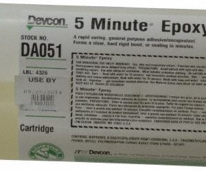 DEVCON Two-Part Epoxy: 400 mL, Cartridge Adhesive DA051