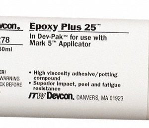 DEVCON Two-Part Epoxy: 50 mL, Cartridge Adhesive 14278