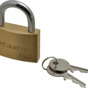 MASTER LOCK Padlock: Brass, Keyed Alike, 1-7/8" Wide 4150KA-41242