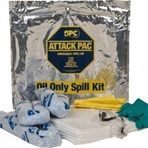 BRADY SPC SORBENTS 7 Gal Capacity Oil Only Spill Kit SKO-ATK