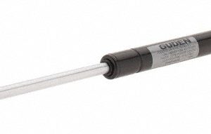 GUDEN Fixed Force Gas Spring: 0.32" Rod Dia, 0.75" Tube Dia, 60 lb Capacity GGN22-060-C