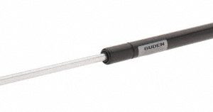 GUDEN Fixed Force Gas Spring: 0.39" Rod Dia, 0.87" Tube Dia, 100 lb Capacity GGN31-100-I