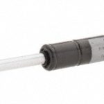 GUDEN Fixed Force Gas Spring: 0.24" Rod Dia, 0.59" Tube Dia, 60 lb Capacity GGN43-060-C