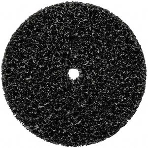3M Deburring Disc: 6" Dia, 1/2" Hole, Very Coarse Grade, Silicon Carbide 7000028474