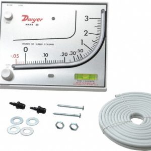DWYER 10 Max psi, 3% Accuracy, Plastic Manometer MARK II 25