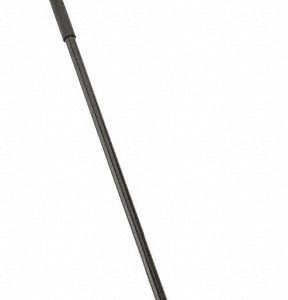 RUBBERMAID 10" Smooth Surface Jumbo Sweep Angle Broom, Metal Handle, Black FG638906BLA