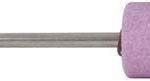 GRIER ABRASIVES Mounted Point: 3/4" Thick, 1/8" Shank Dia, W195, 60 Grit, Medium W195-P-27716