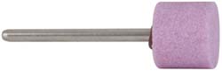 GRIER ABRASIVES Mounted Point: 3/4" Thick, 1/8" Shank Dia, W195, 60 Grit, Medium W195-P-27716