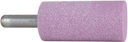 GRIER ABRASIVES Mounted Point: 3" Thick, 1/2" Shank Dia, W241, 60 Grit, Medium W241-P-27722
