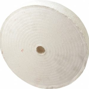 DIVINE BROTHERS Unmounted Polishing Wheel Buffing Wheel: 12" Dia, 2" Thick, 1-1/4" Arbor Hole Dia 120007AM