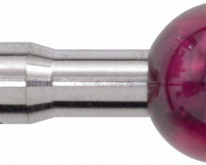 RENISHAW CMM Ball Stylus: 6 mm Ball Dia, 10 mm OAL, M2 A-5000-4156