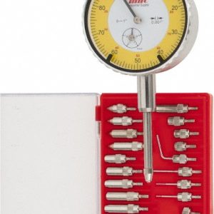 VALUE COLLECTION 23 Pc Ball, Bent Stem, Conical & Flat Point 1" Dial Indicator & Point Kit JNL99997E