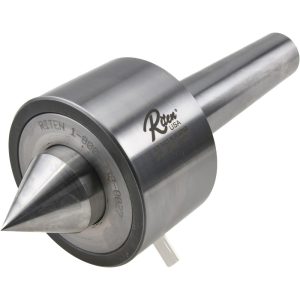 RITEN Live Center: Taper Shank, 3" Head Dia 48604