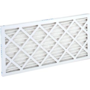 PRO-SOURCE Pleated Air Filter: Wire-Backed Pleated, MERV 10, Synthetic, 55% Efficient, 12" High, 24" Wide, 1" Deep PRO10439