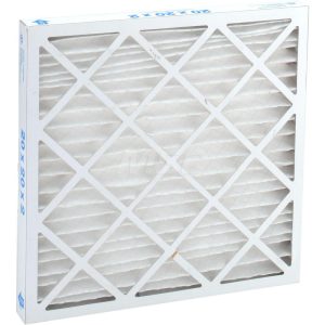 PRO-SOURCE Pleated Air Filter: Wire-Backed Pleated, MERV 10, Synthetic, 55% Efficient, 20" High, 20" Wide, 2" Deep PRO10460