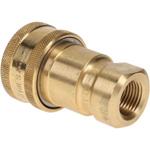 PARKER Hydraulic Hose Female Pipe Rigid Fitting: Hose Size 1/2", 1/2" Thread, 1,000 psi BH4-60
