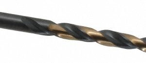 TRIUMPH TWIST DRILL Jobber Length Drill Bit: #2, 135 &deg;, High Speed Steel 012602