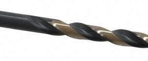 TRIUMPH TWIST DRILL Jobber Length Drill Bit: #4, 135 &deg;, High Speed Steel 012604