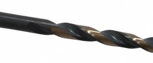 TRIUMPH TWIST DRILL Jobber Length Drill Bit: #13, 135 &deg;, High Speed Steel 012613