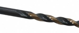 TRIUMPH TWIST DRILL Jobber Length Drill Bit: #20, 135 &deg;, High Speed Steel 012620