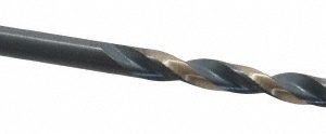 TRIUMPH TWIST DRILL Jobber Length Drill Bit: #29, 135 &deg;, High Speed Steel 012629